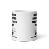 Funny Golf Mug For Dad - Love My Daughter more than Golf