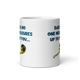 Funny Dad Tape Measure DIY Joke Mug, Birthday Gift