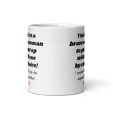 Funny Step Mum Mug - Put Up With Me By Choice, Step-Mum Birthday, Mother's Day