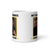 Personalised My Favourite Colleague Photo Funny Mug, Funny Work Colleague Gift, Secret Santa