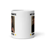 Personalised My Favourite Employee Photo Funny Mug, Funny Work Colleague Gift, Secret Santa