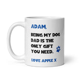 Personalised Funny Dog Dad Mug