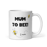 Personalised Mum To Bee Mug, Baby Shower Gift, Mum To Be Birthday, Mother's Day